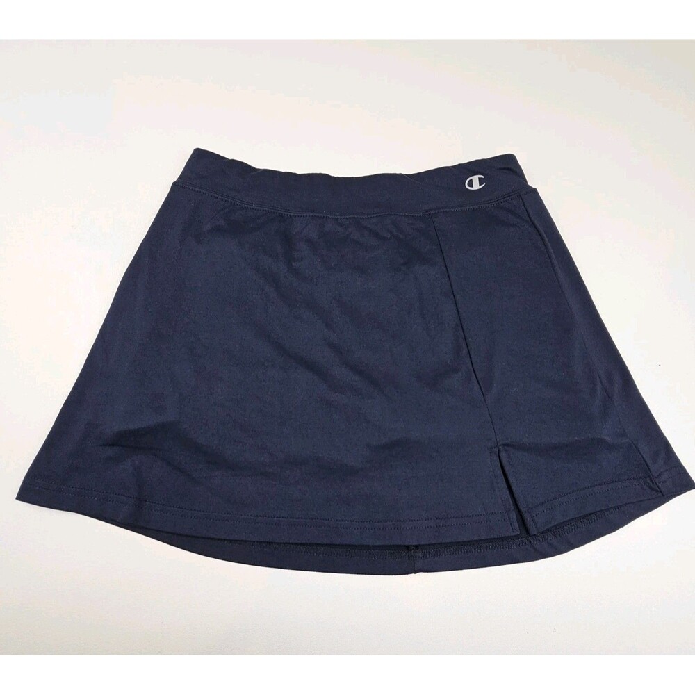 Champion Womens XL 16 Athletic Skort Navy Blue Tennis Golf Running Skirt Shorts
